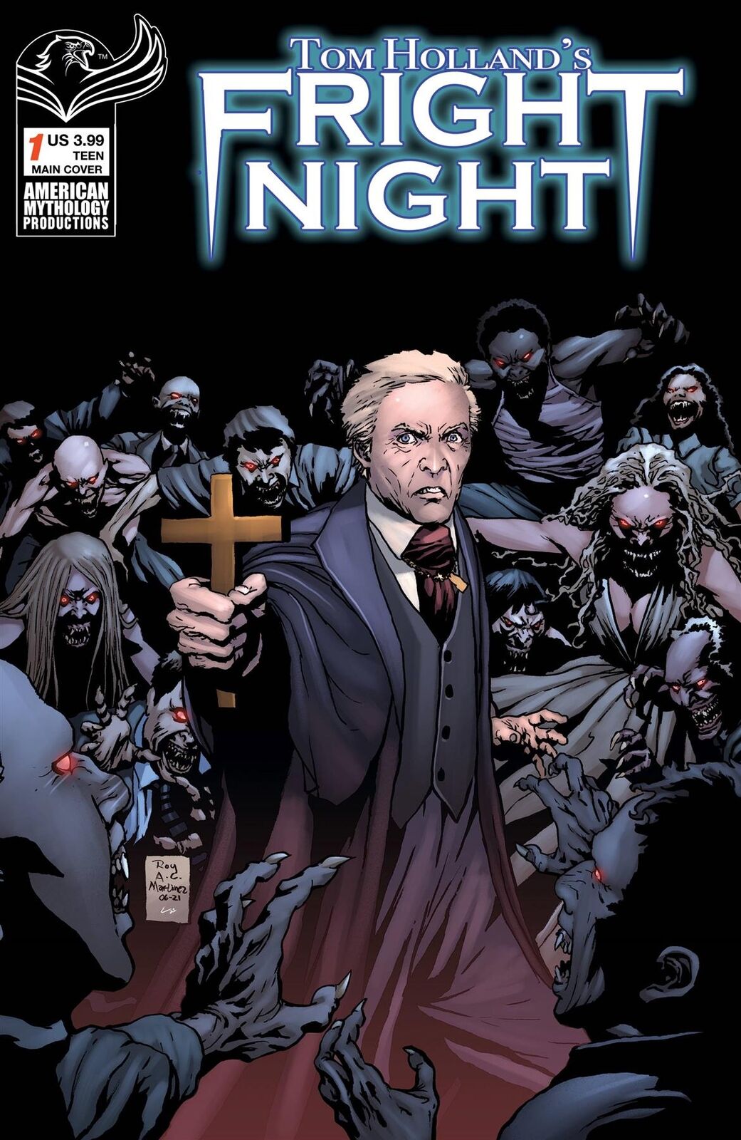 Tom Hollands Fright Night #1 Cvr A Martinez American Mythology Comic Book