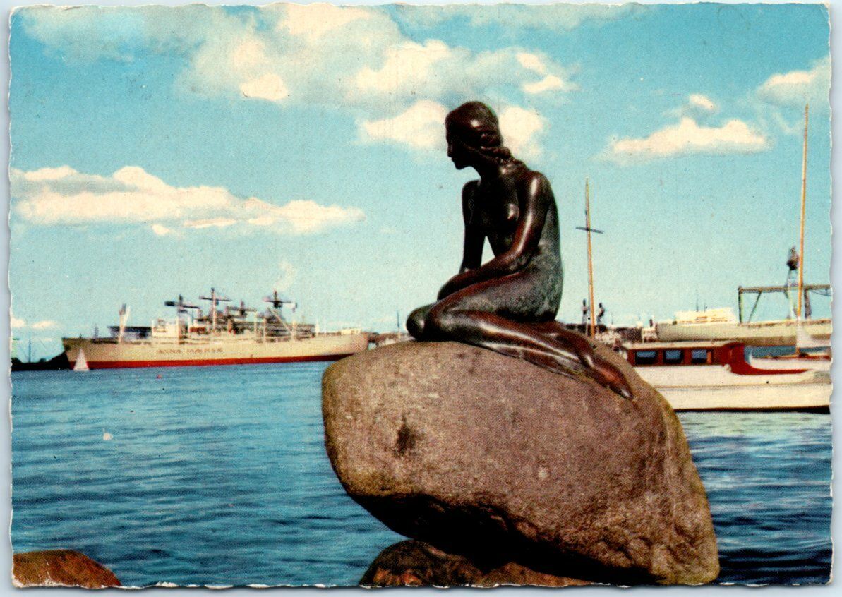 Postcard - View of Langelinie - Copenhagen, Denmark