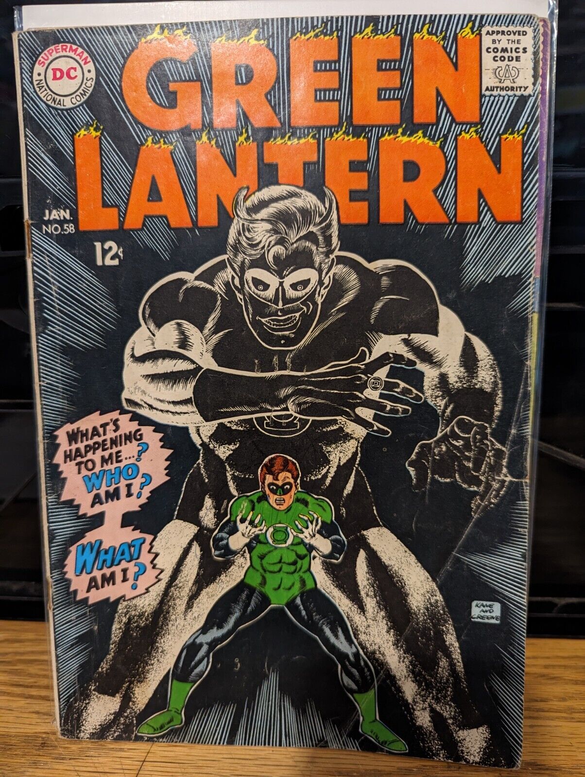 Green Lantern 58 Silver Age Key 1st Eve Doremus VG-