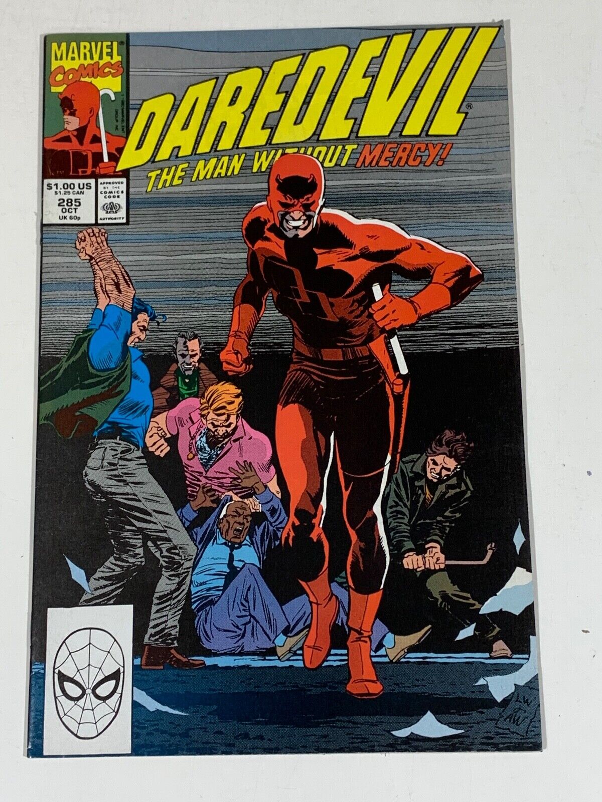 Daredevil 285, NM Marvel 1990,  Bullseye, 1st Nyla Skin NM