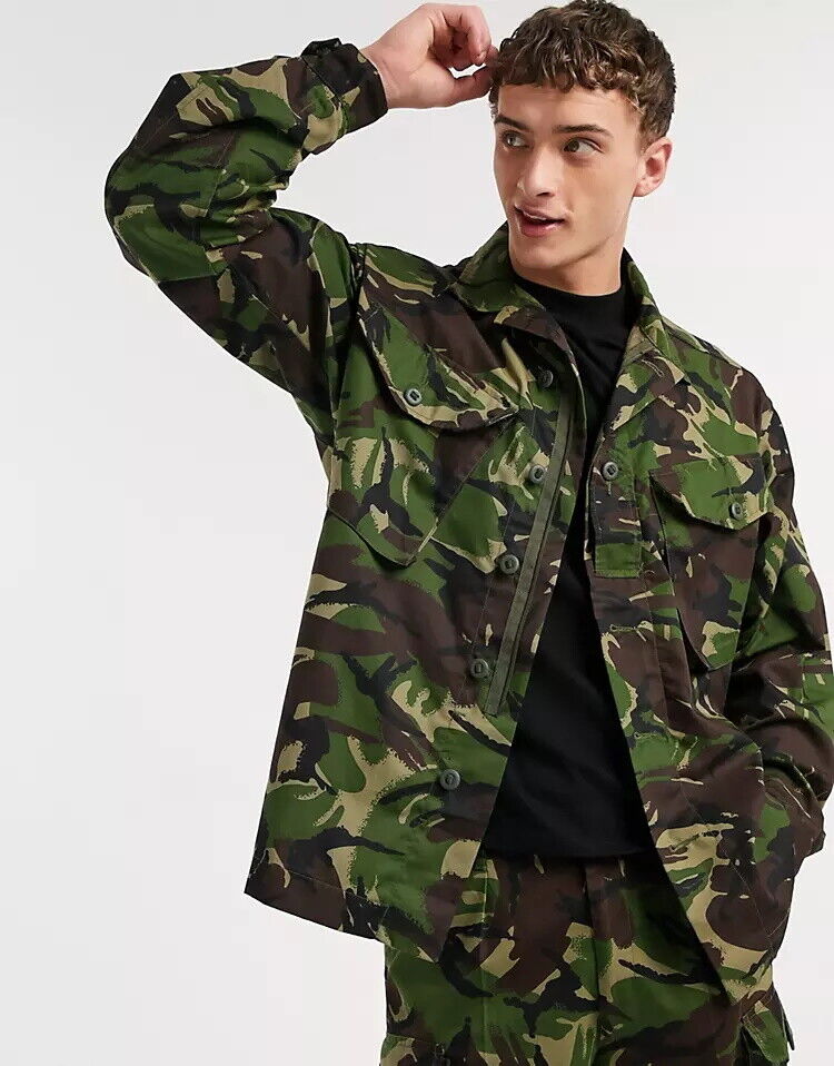 New British army shirt jacket fieldshirt camo camouflage military DPM Soldier 95