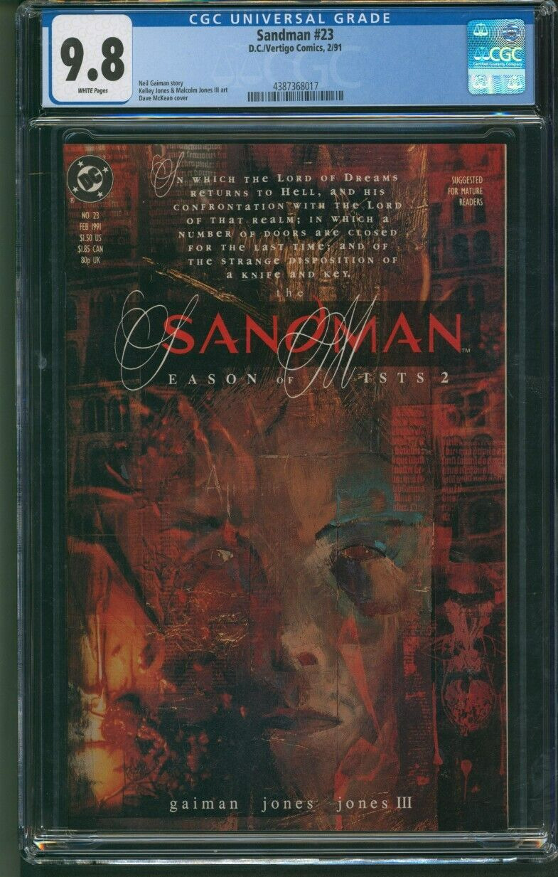 Sandman #23 CGC 9.8 (DC, 1991)