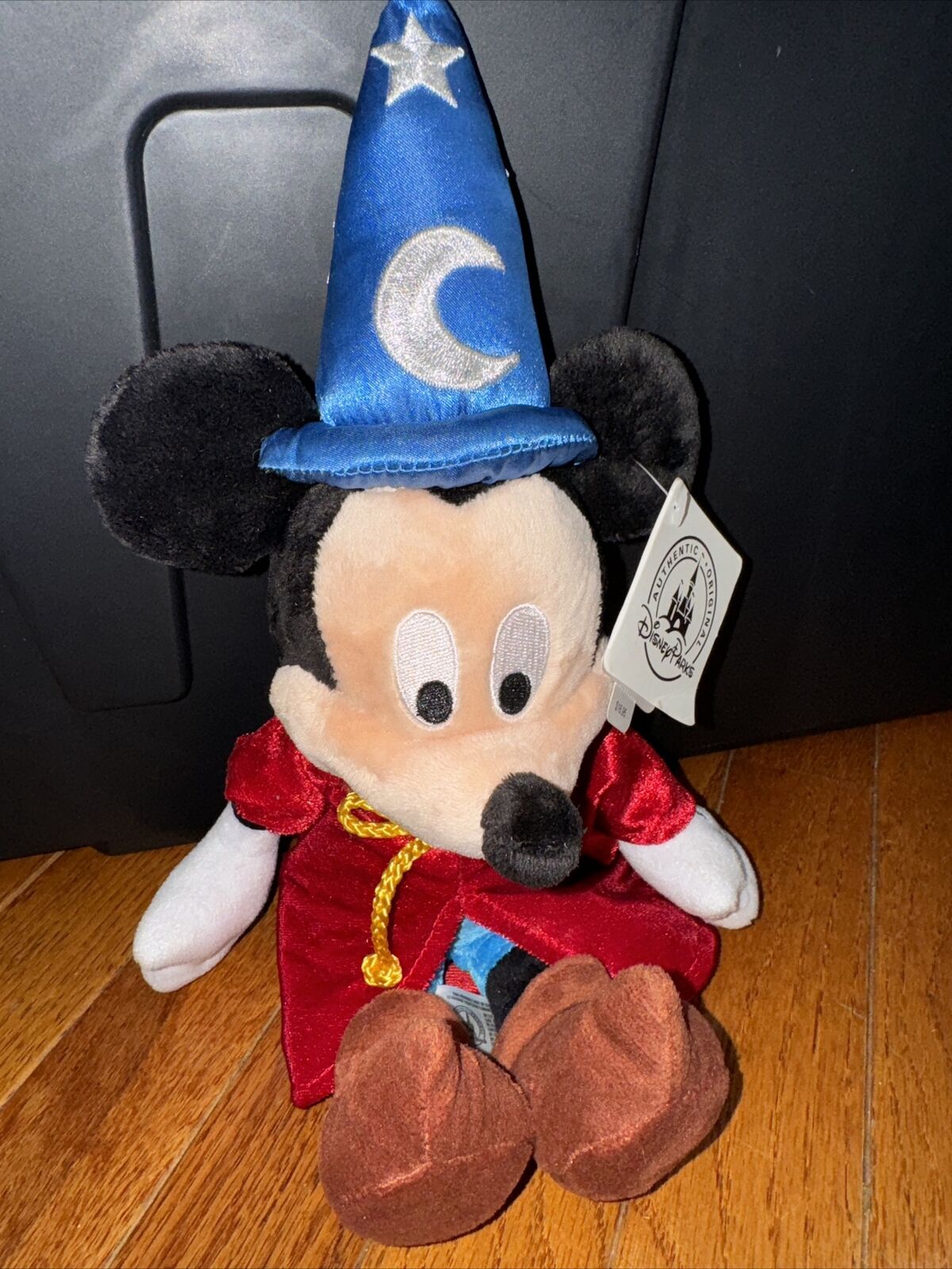 Disney Theme Parks Mickey Mouse Fantasia Plush Soft Toy Vintage Sourcerer 13