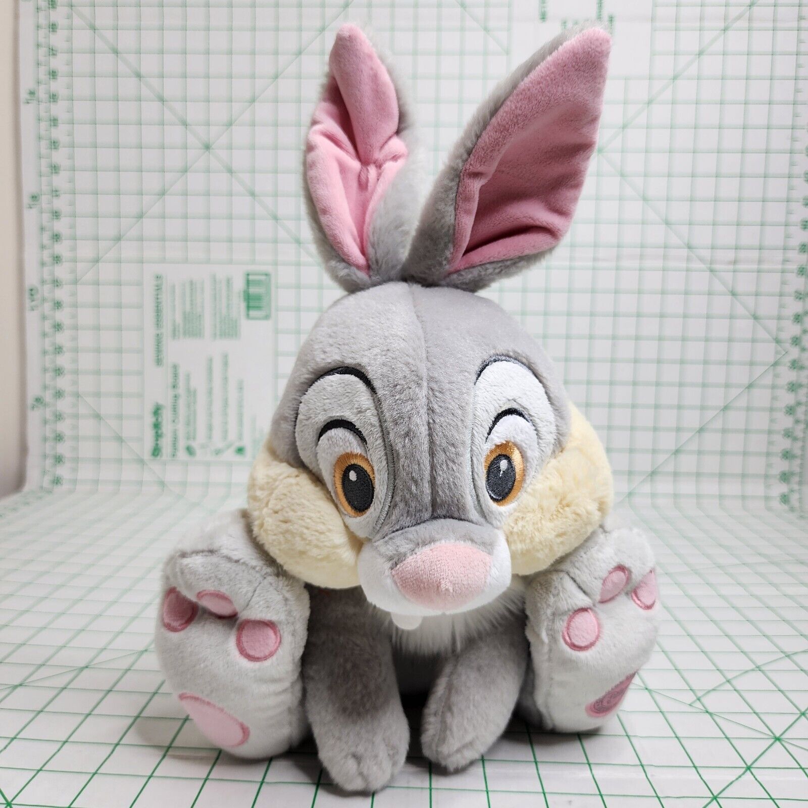 Disney Store Authentic Plush Thumper Bunny Rabbit Big Feet Bambi Movie Toy 16\