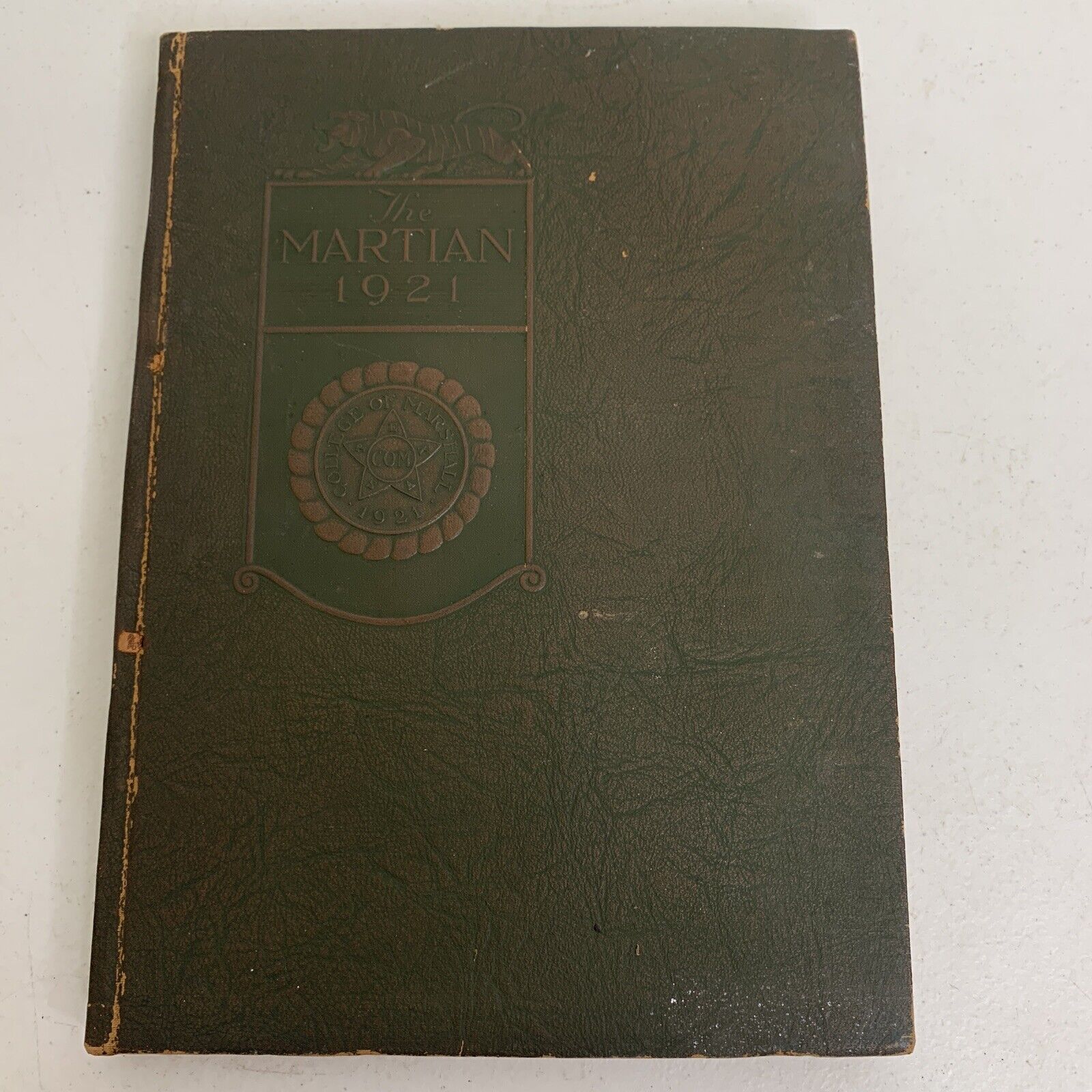 1921 Martian yearbook annual College Of Marshall ETBU ETBC Volume IV