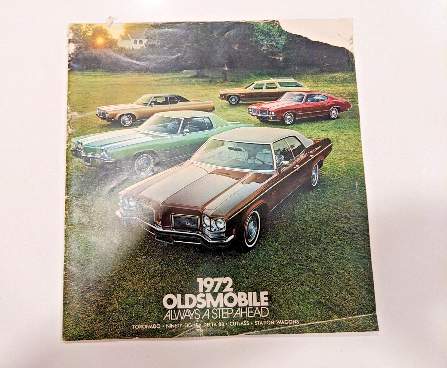 Vintage Original 1972 Oldsmobile Sales Brochure