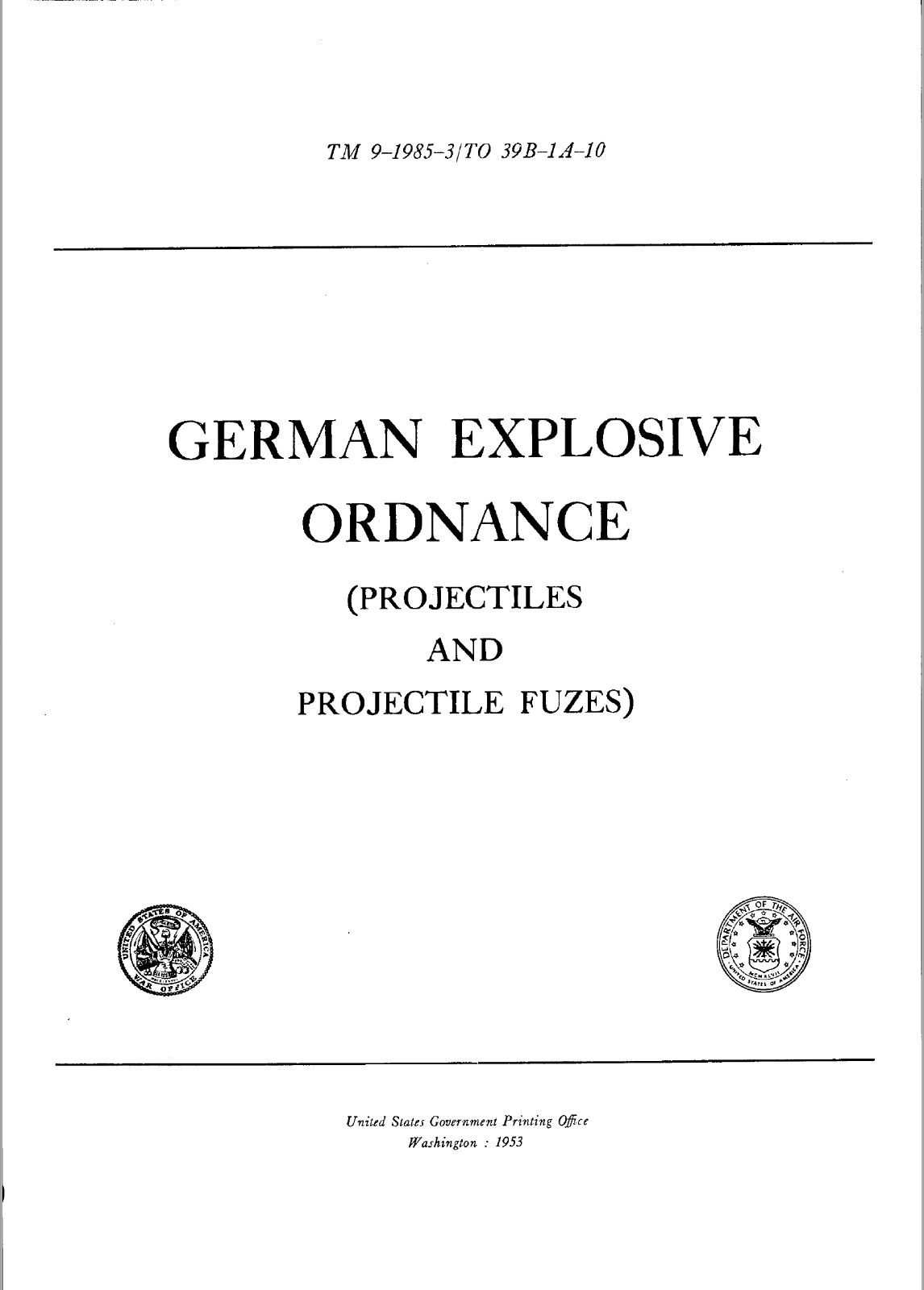 280 Page 1953 TM 9-1985-3 German Explosive Ordnance Technical Manual on CD