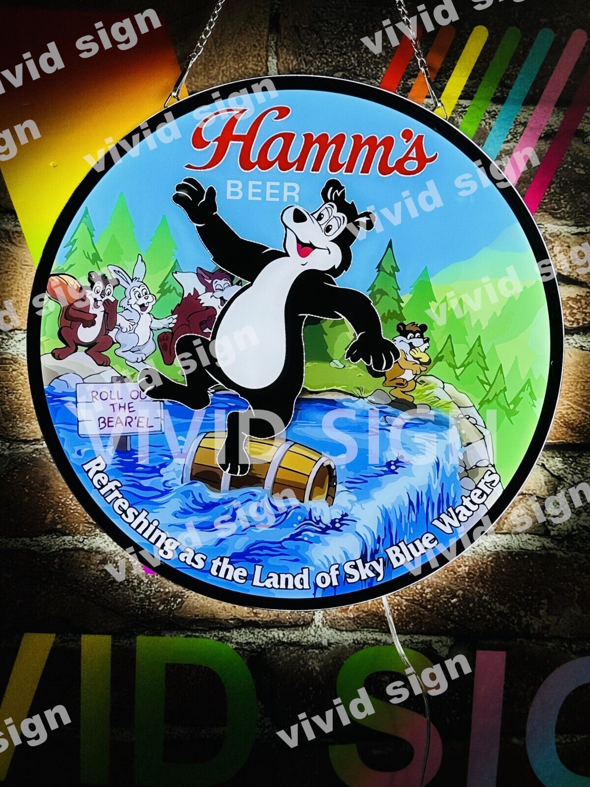 New Hamm\'s Beer 3D LED 16\