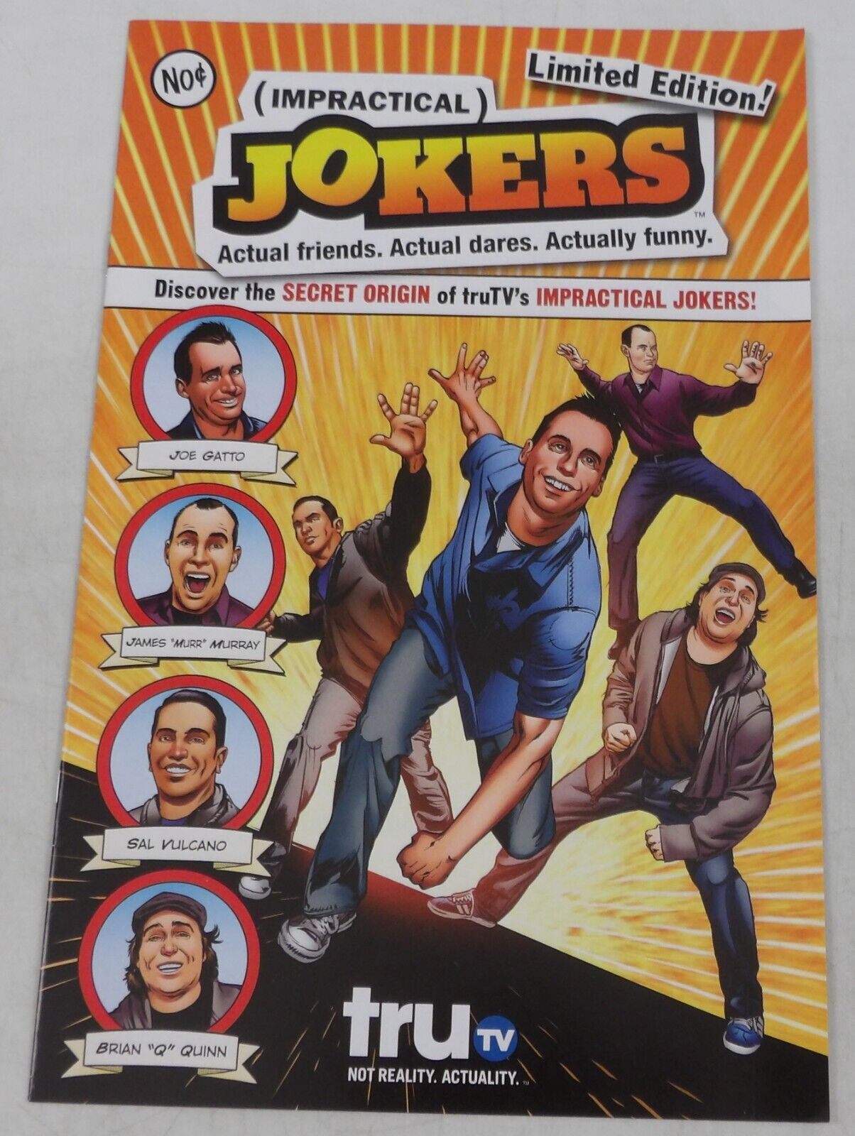 Impractical Jokers #1 VF limited edition - Joe, Murr, Sal, Quinn TruTV DC 2013