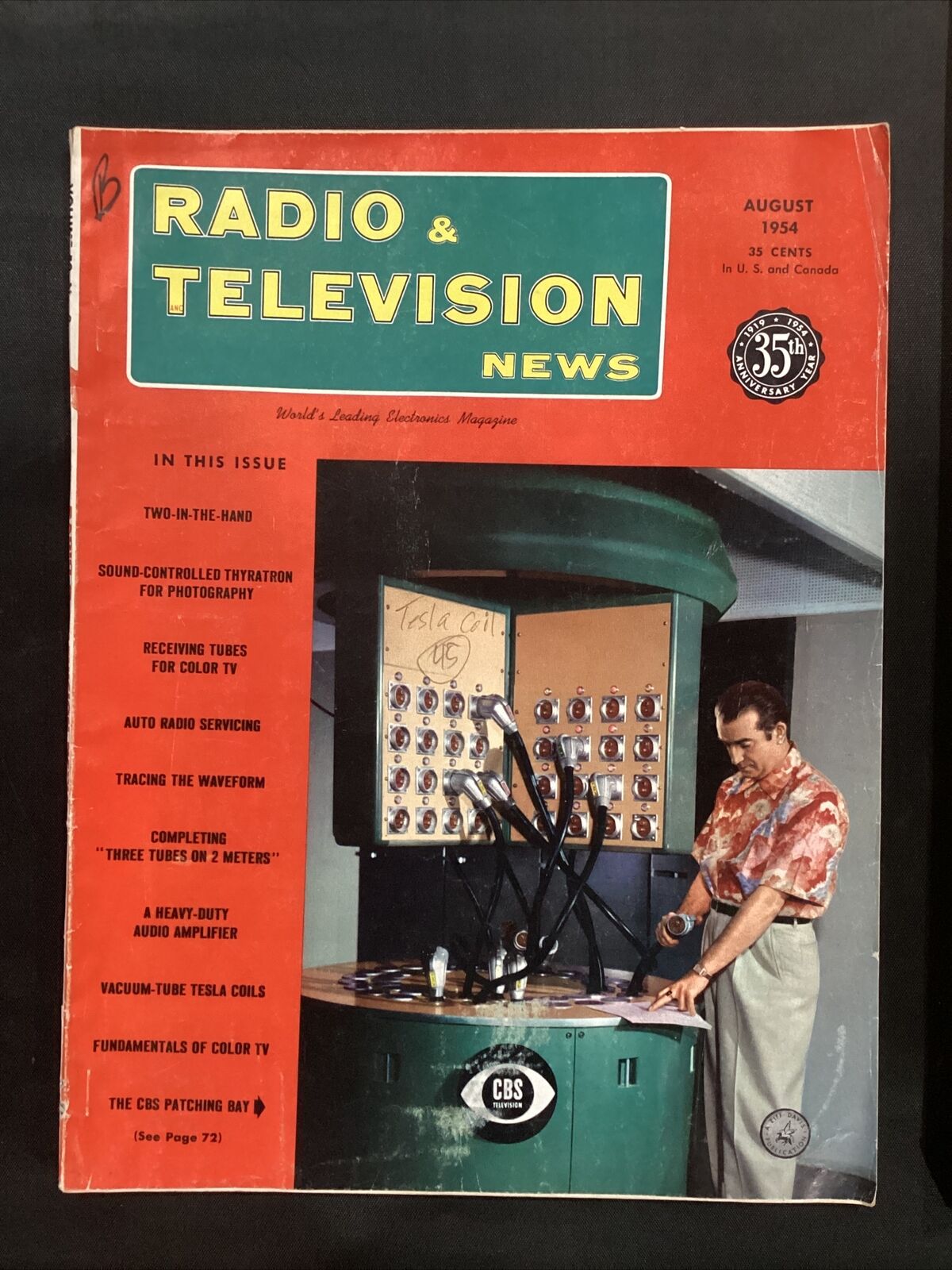 1954 August Radio & Television News Magazine 