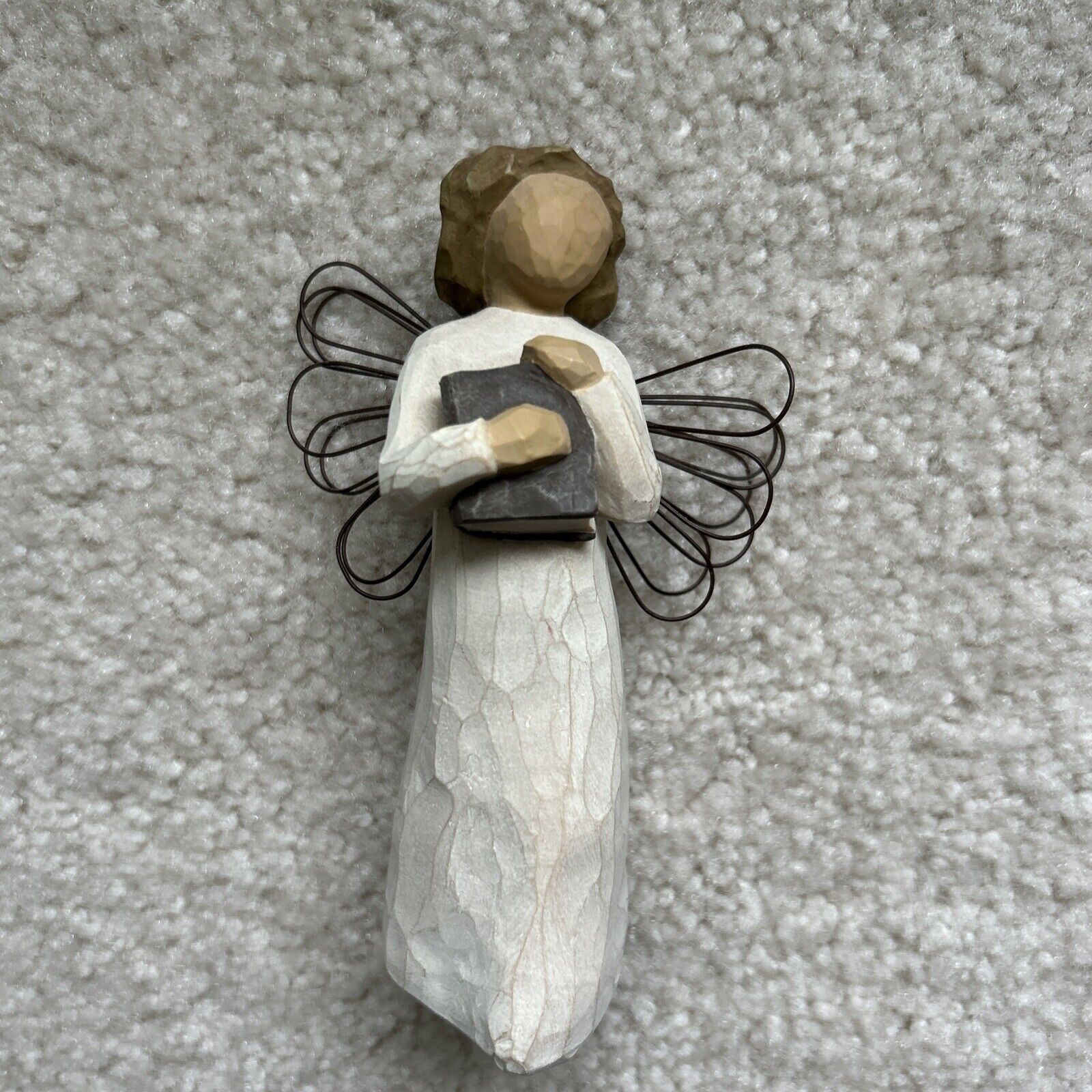 Willow Tree Angel Of Learning 1999 Angel With Book by Susan Lordi Demdaco