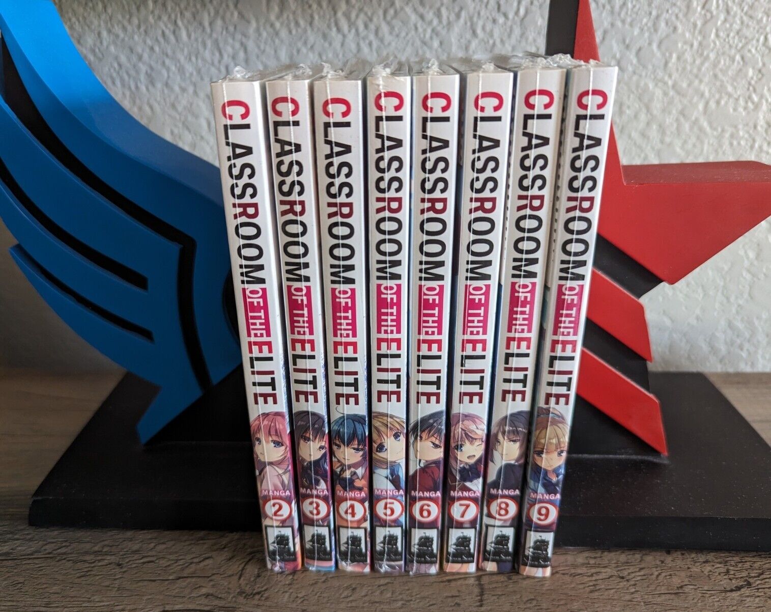Classroom of the Elite Vol 2-9 English Manga Set - New Yuyu Ichino Comedy