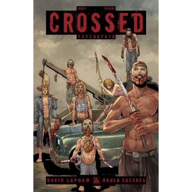Crossed Psychopath #5 in Near Mint + condition. Avatar comics [y{