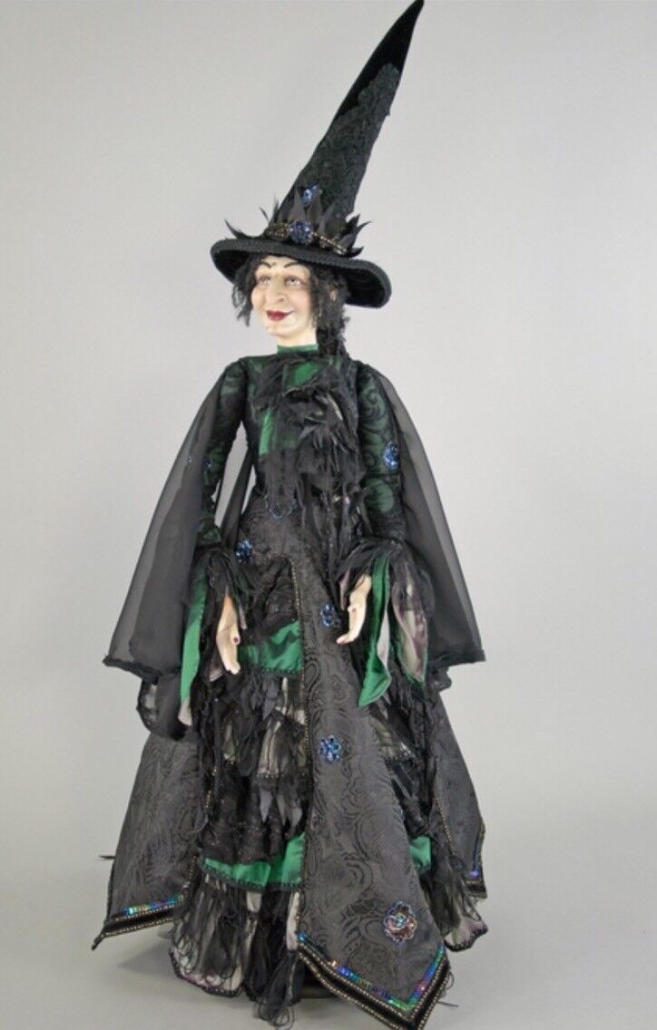 Katherine's Collection Witch Spellbound Halloween Doll 32” NEW 11711267