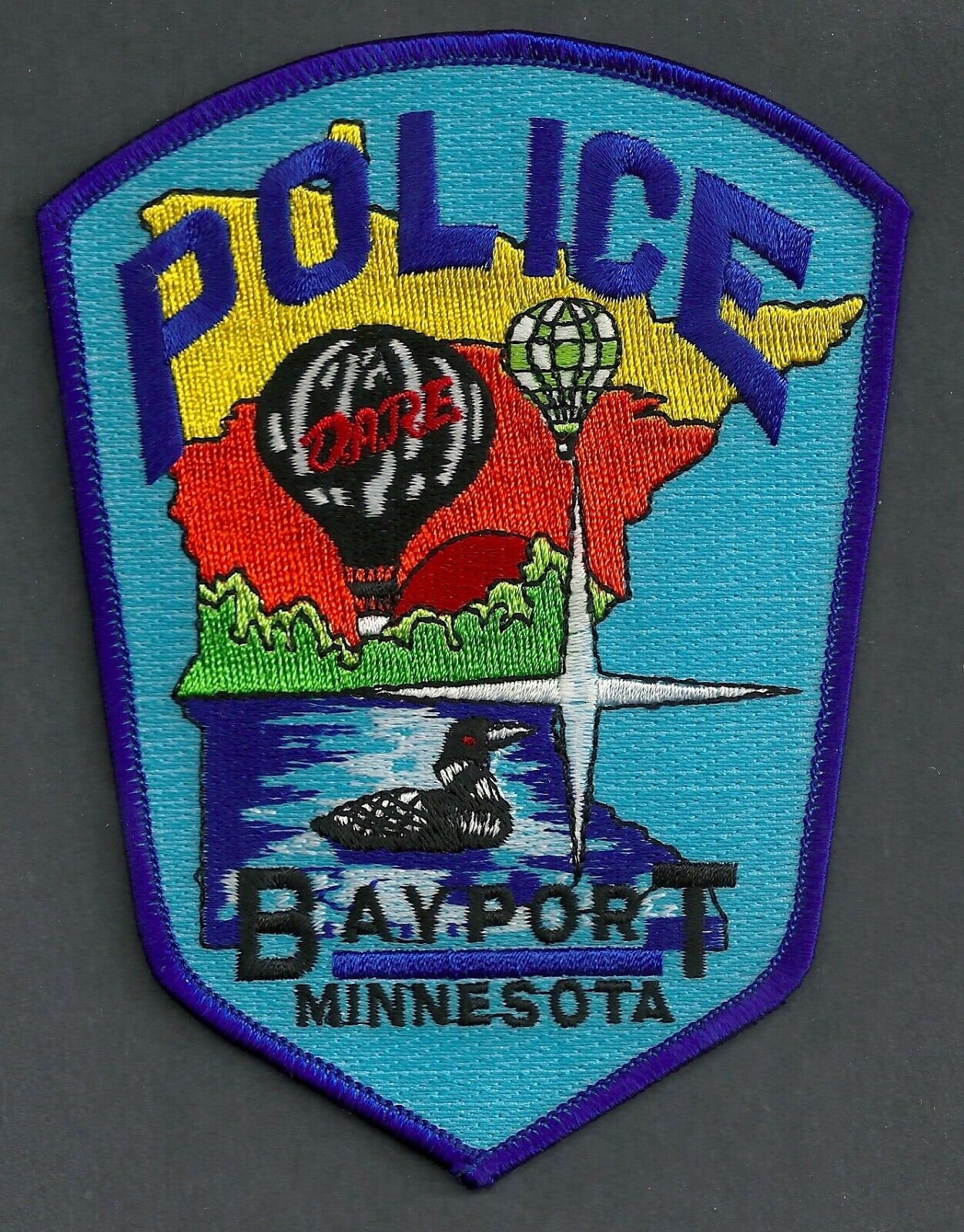 BAYPORT MINNESOTA POLICE SHOULDER PATCH