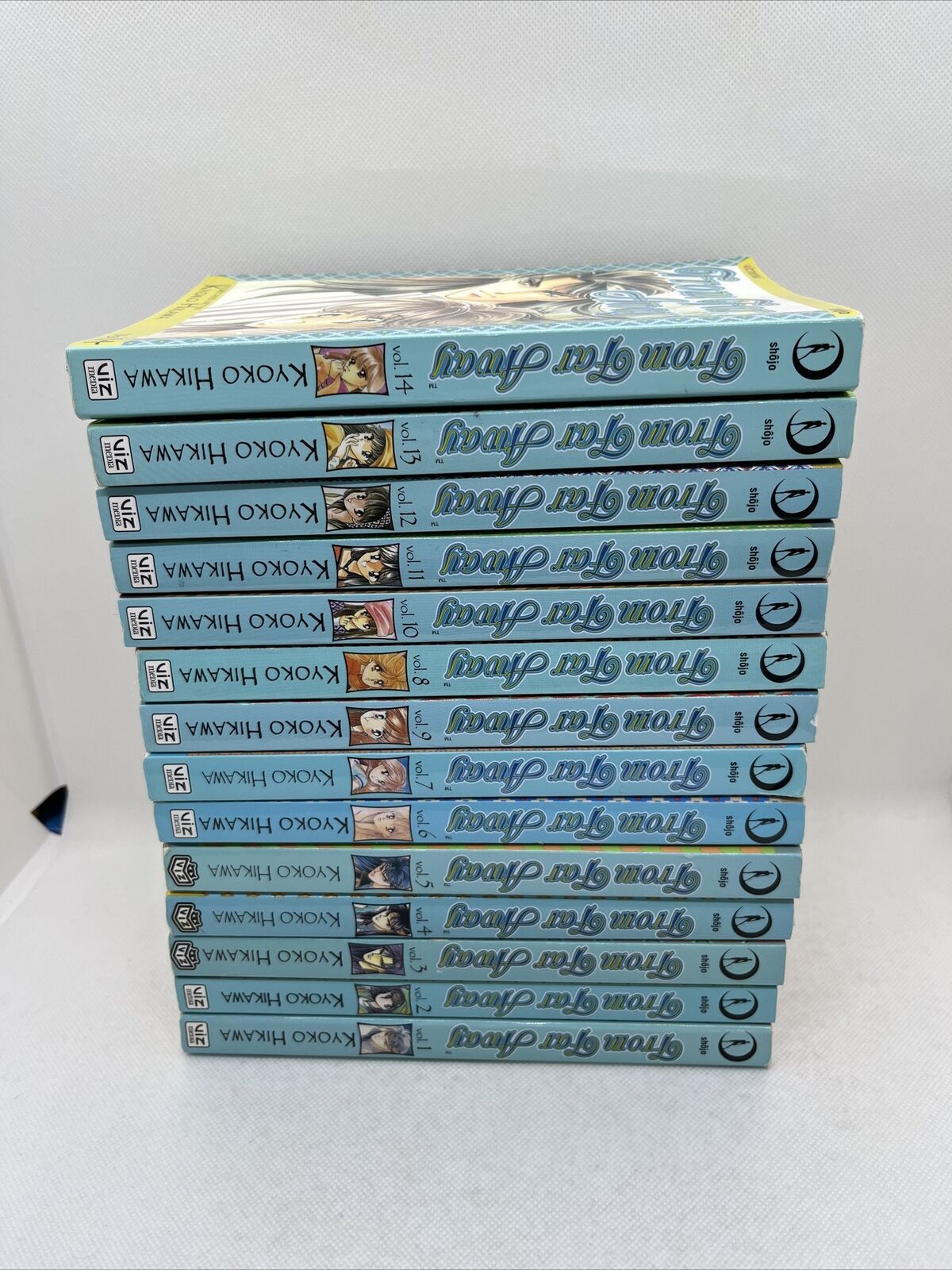 From Far Away Complete Viz English Manga 1-14 Kyoko Hikawa USA Seller Authentic