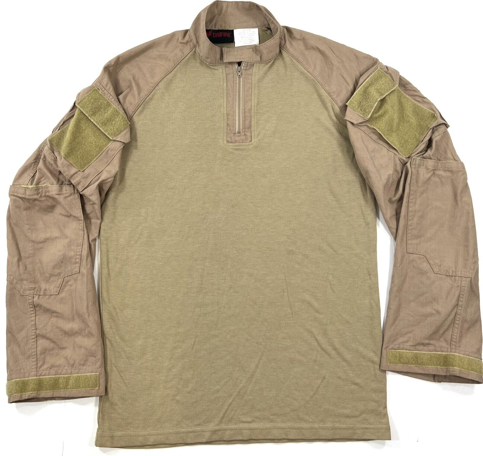 Drifire FORTREX FR Combat Shirt XL Regular Tan DF2-7129-CS-450 NAVAIR