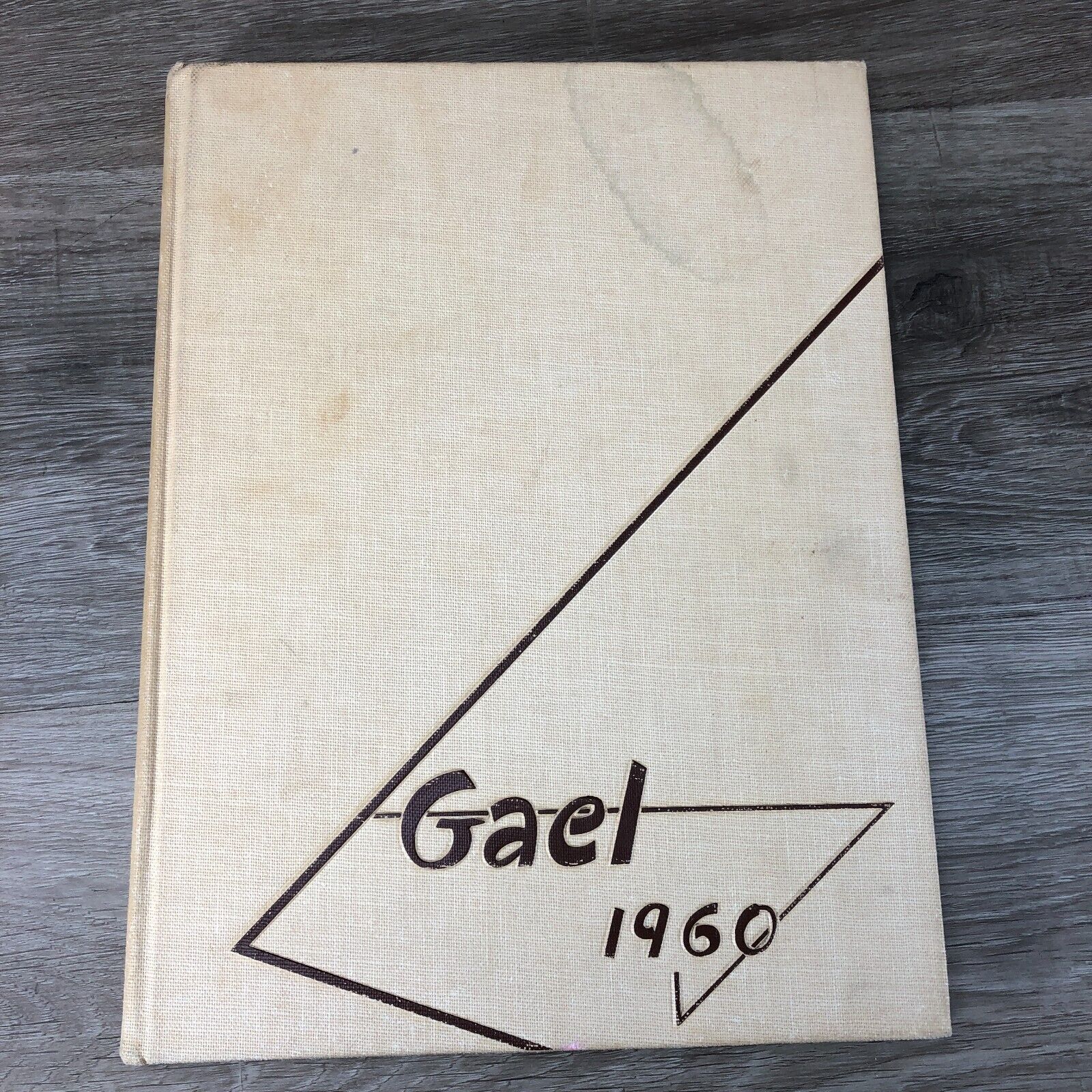 Vintage 1960 60\'s Gael Saint Mary\'s College Yearbook Antique