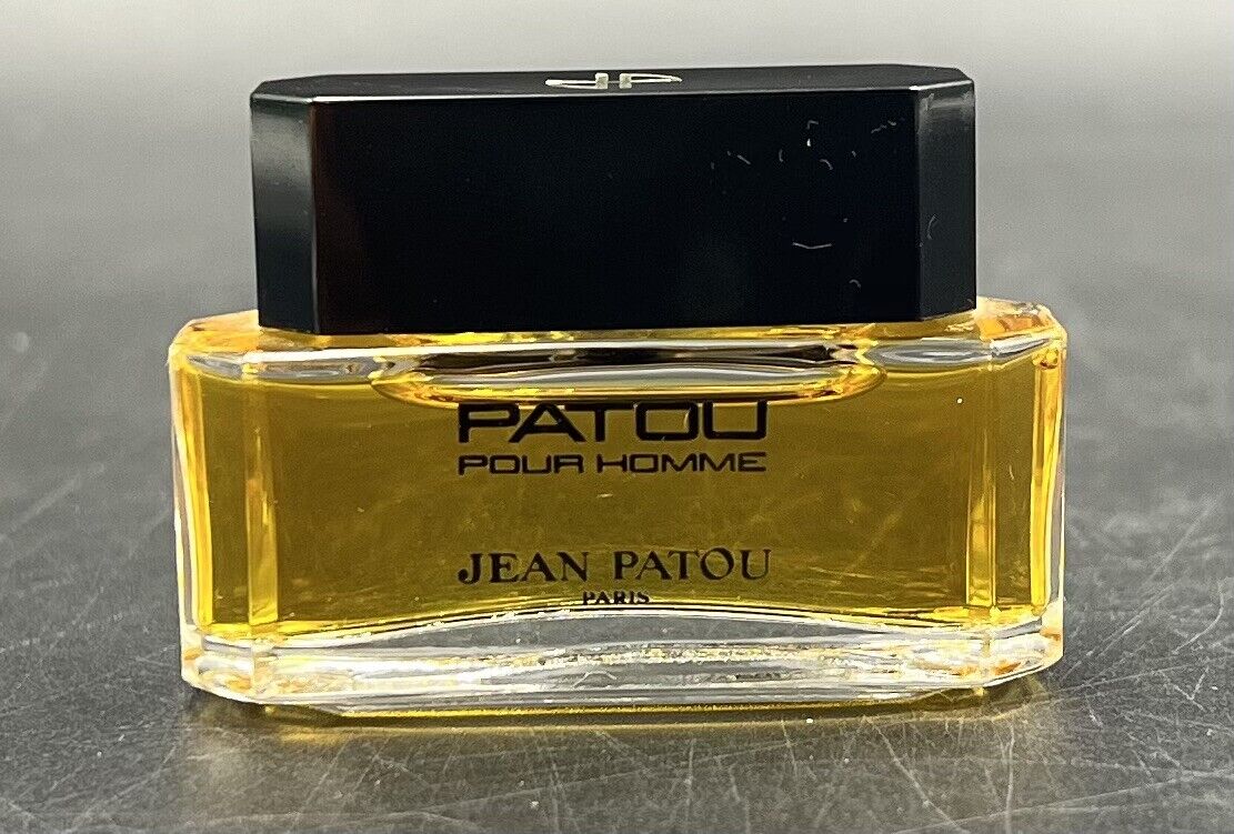 RARE Vintage 1990s Patou Pour Homme by Jean Patou MEN’S Mini .33 fl.oz. 10 ml