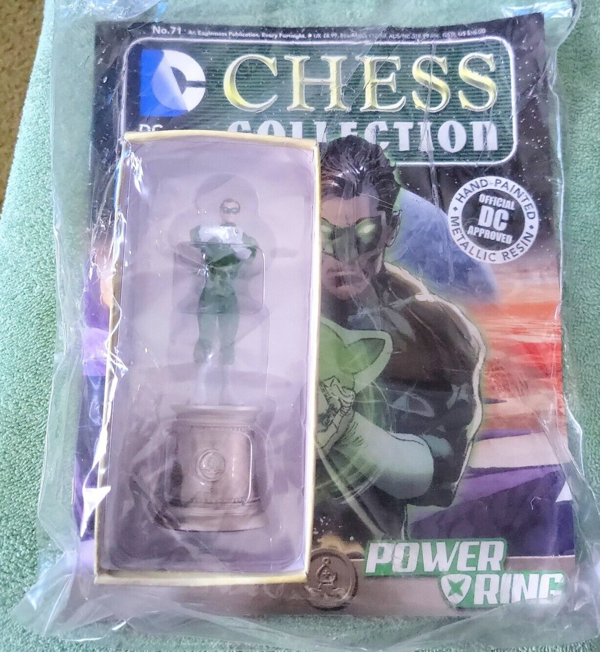 Green Lantern Eaglemoss DC Chess Collection Magazine #71 NEAR MINT FIGURE NRFB