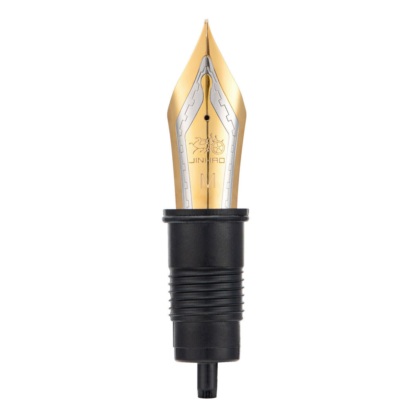 1PCS Durable Jinhao X159 Fountain Pen Nibs Replacement Metal M Size Golden 0.7mm