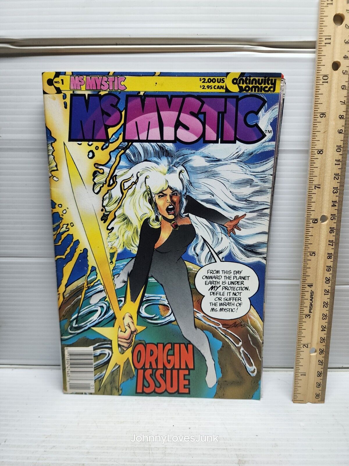 Comic Book Ms Mystic Issue #1 Continuity Comics 1987 Neal Adams 