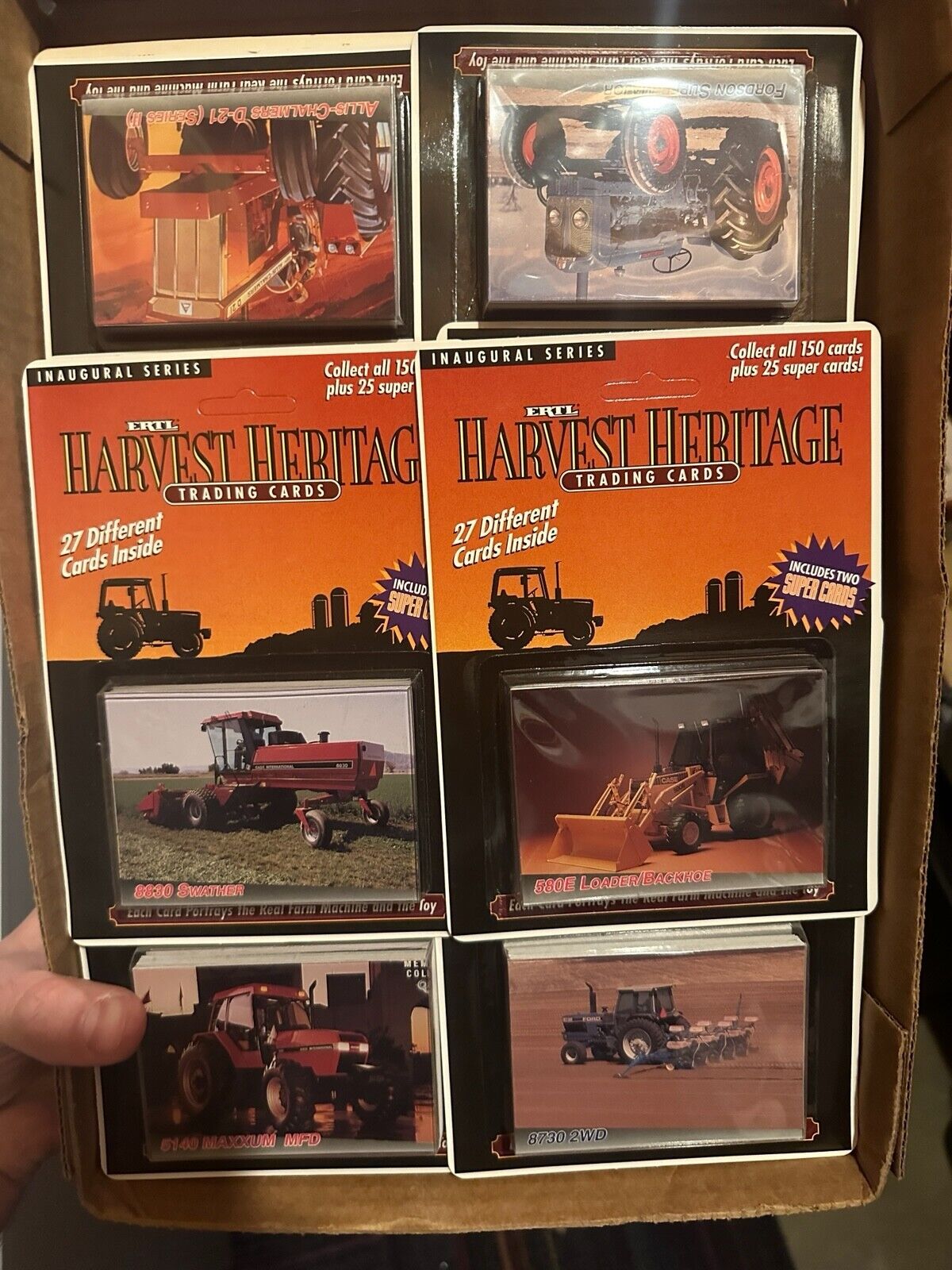 ERTL - 1994 Harvest Heritage Trading Card Pack - 27 Cards per pack - 20 Packs