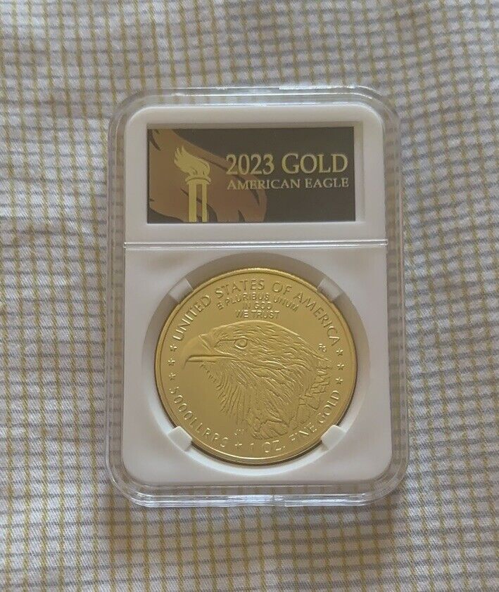American Liberty 2023 Golden Coin, American Eagle Replica, BRAND NEW