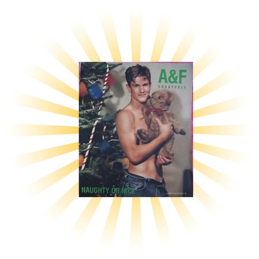 Abercrombie & Fitch Holiday Catalog Homoerotic Sexual Erotica LGBT Gay Interest
