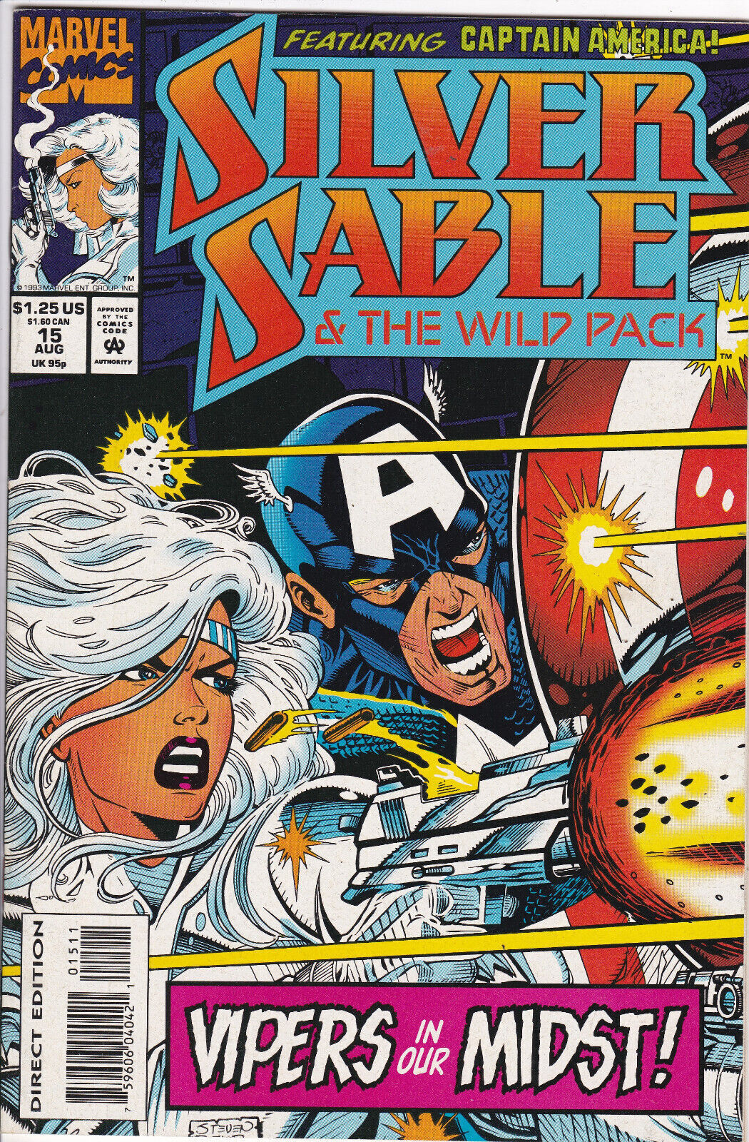 Silver Sable and the Wild Pack #15 (1991-1995, 2018) Marvel Comics, High Grade