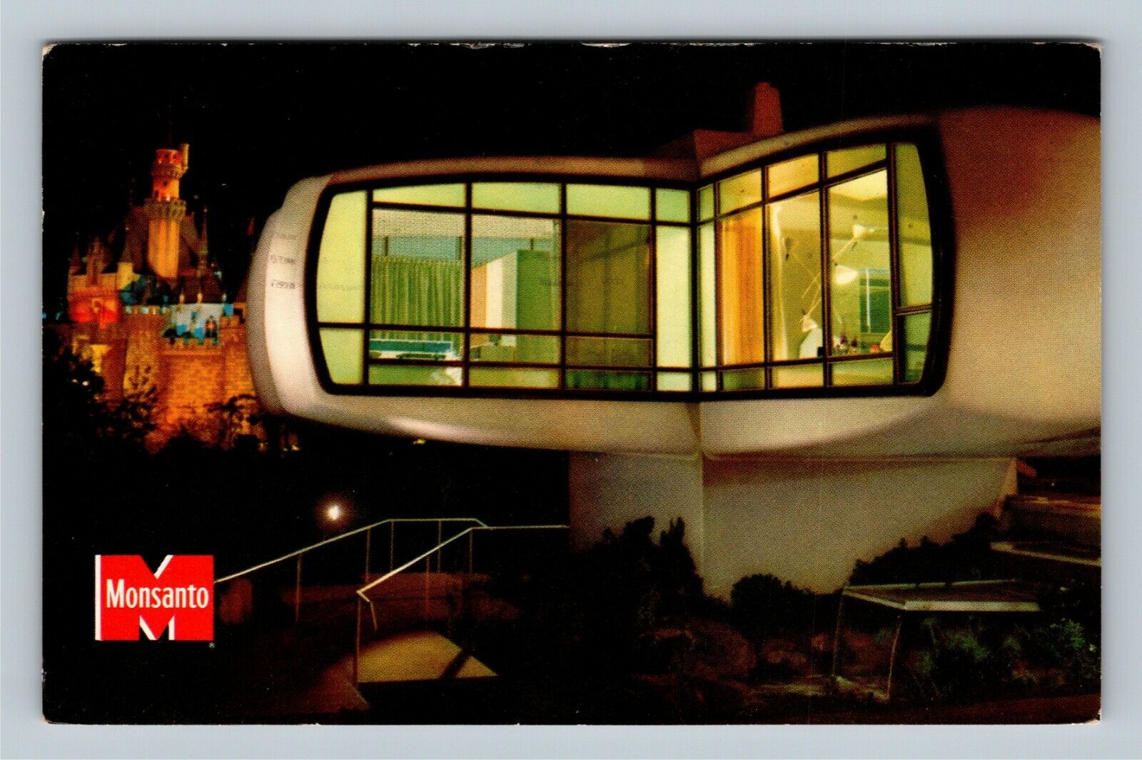 Advertising-MONSANTO DISNEYLAND-California c1959 Vintage Postcard