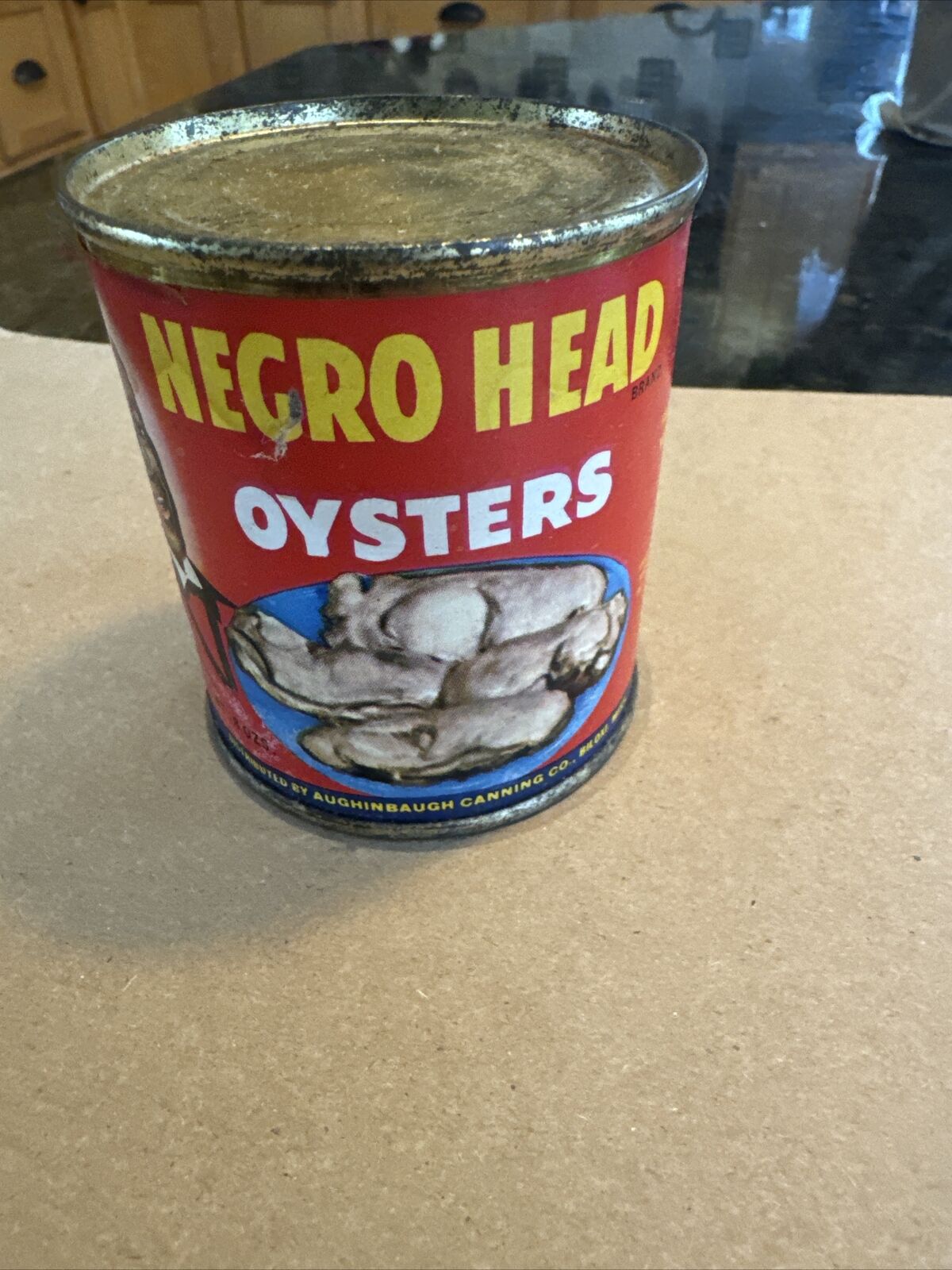 Negro head oyster Can
