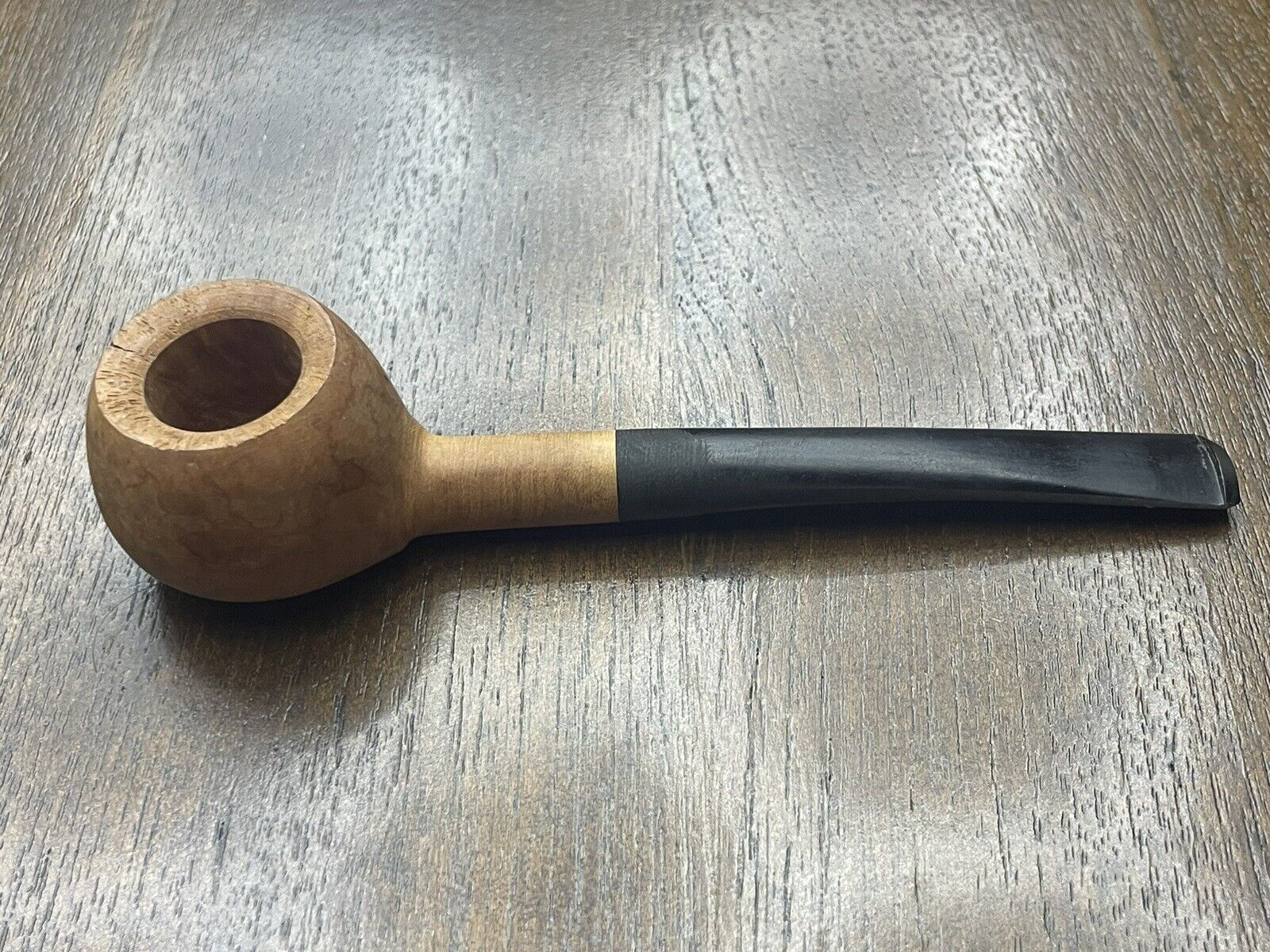 Hand Made Hand Carved Smoking Pipe - 6” NEVER BEEN SMOKED