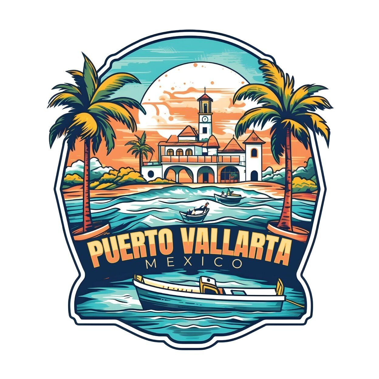 Puerto Vallarta Mexico A Exclusive Destination Fridge Decor Magnet