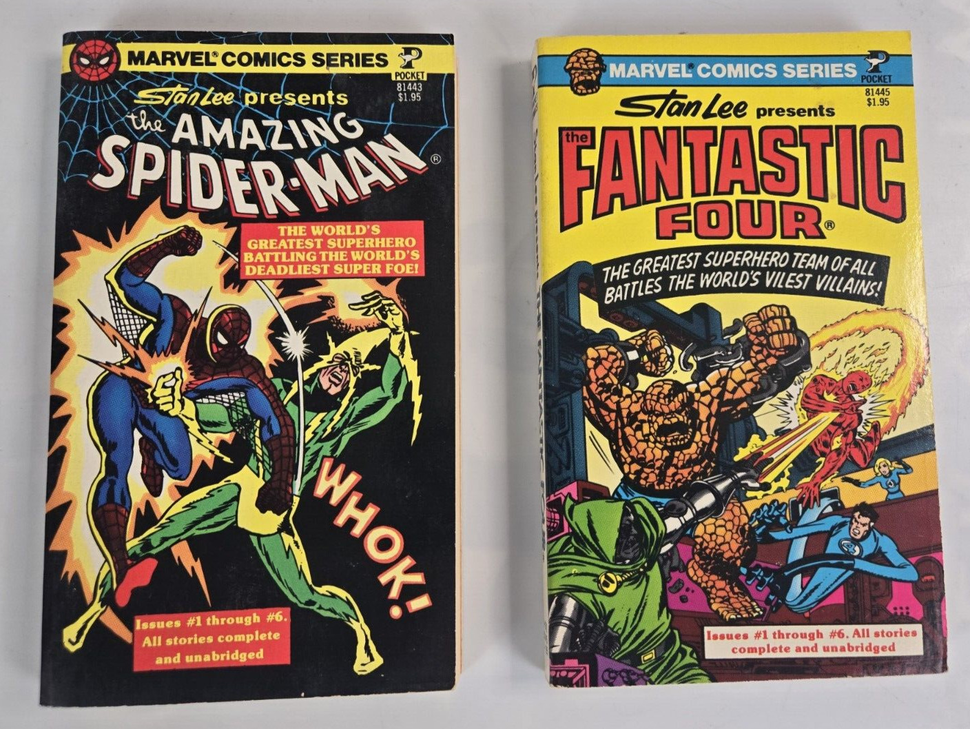 Lot of 2 Stan Lee Presents: The Amazing Spiderman and Fantastic Four
