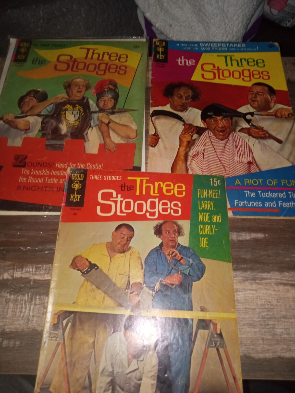 three stooges comic 3books