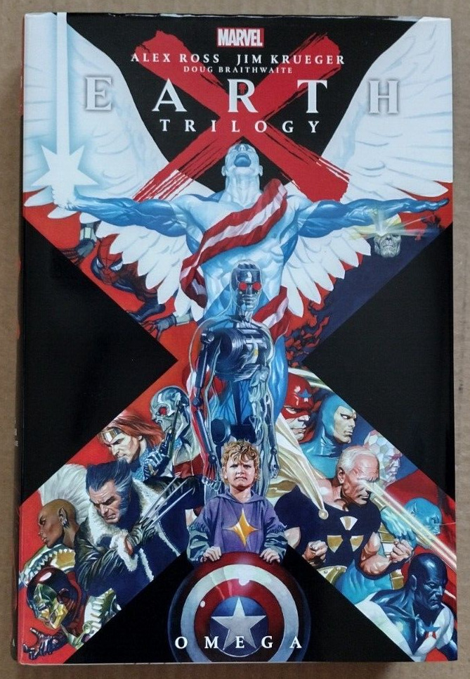 Earth X Trilogy Omnibus Omega 2019 Near Mint Alex Ross cover and sketches