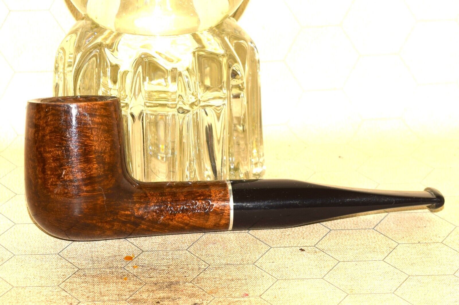 JEAN CLAUDE MADE IN TALY 9mm Filter Tobacco Pipe #A972