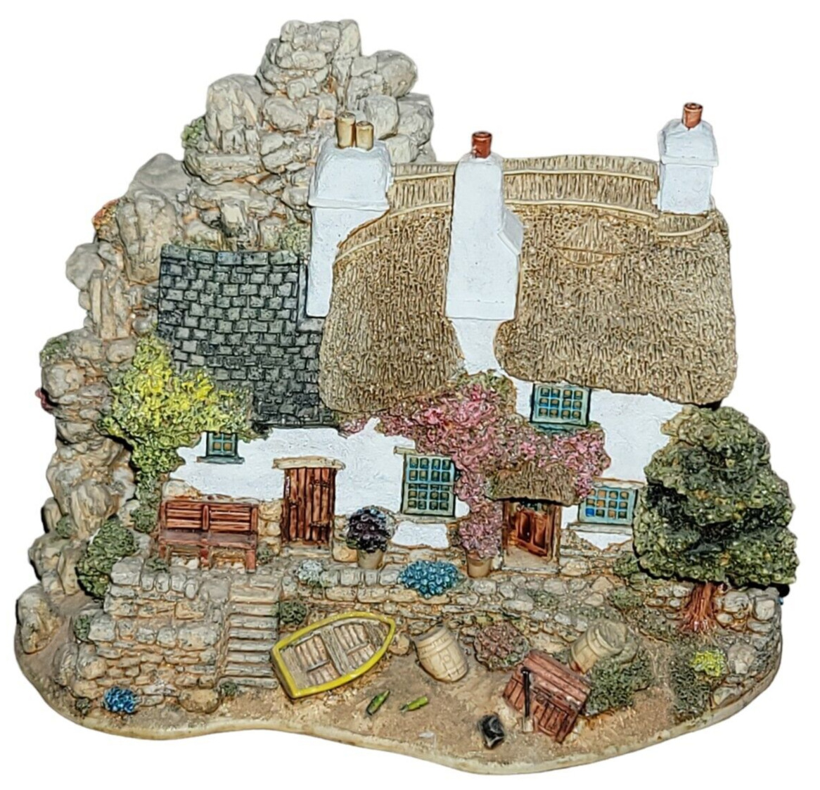 1999 Lilliput Lane Smuggler\'s Rest Cottage W/deeds and Box L2331 Handmade
