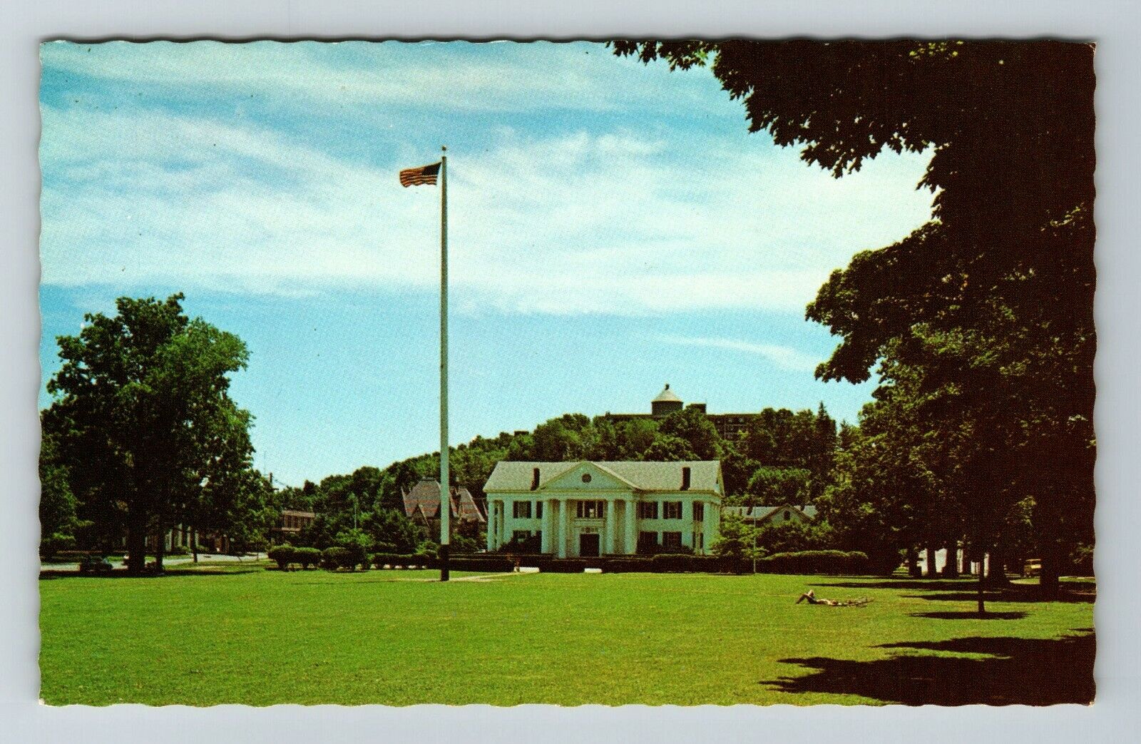 Framingham MA-Massachusetts, Framingham Center Common, Vintage Postcard
