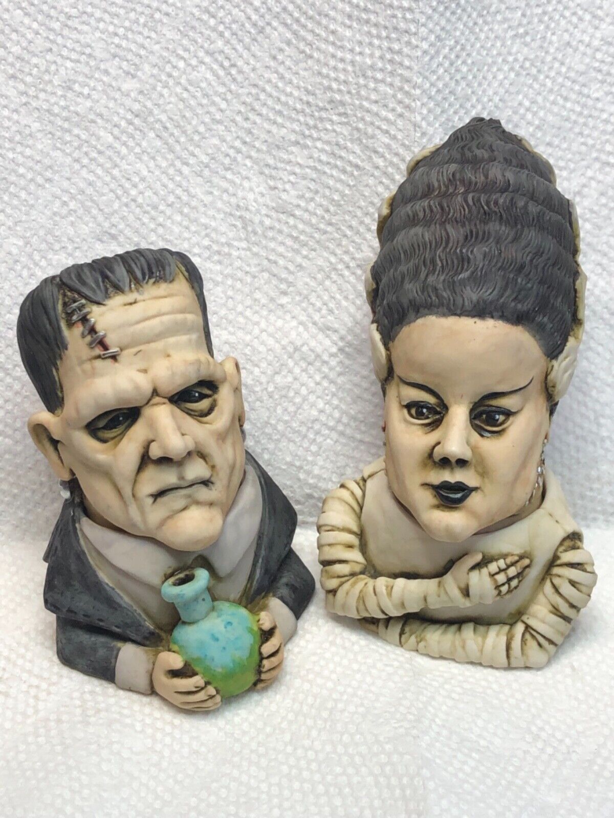FRMR Kevin Francis Face Pot Artst Neil Eyre Halloween Bride Frankenstein Monster