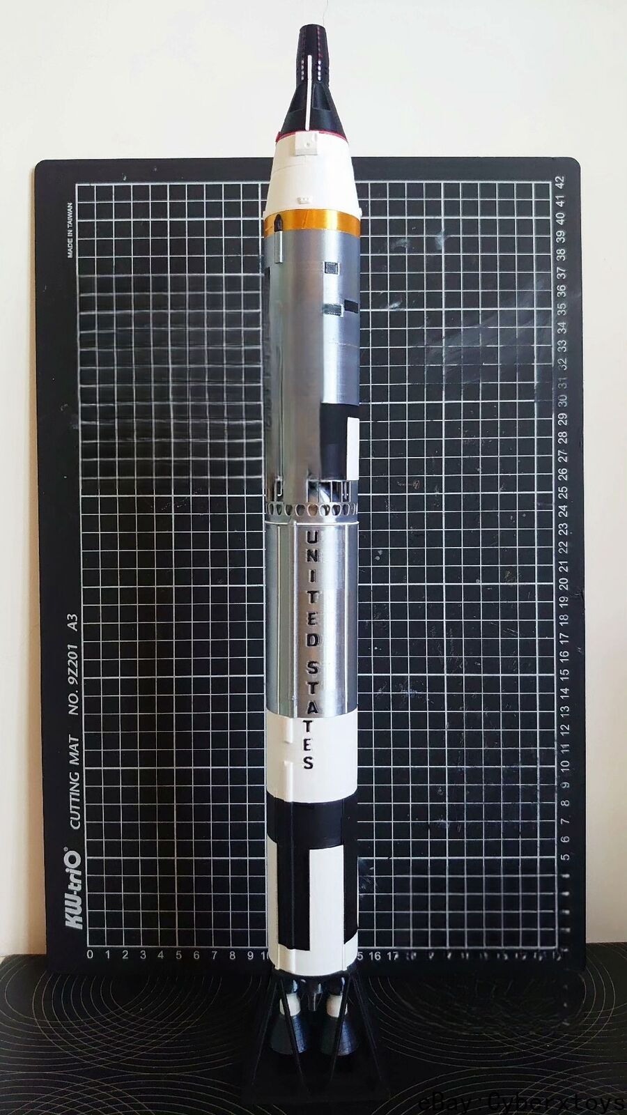 1:72 NASA Gemini TitanII Rocket Model Finished Painted Product