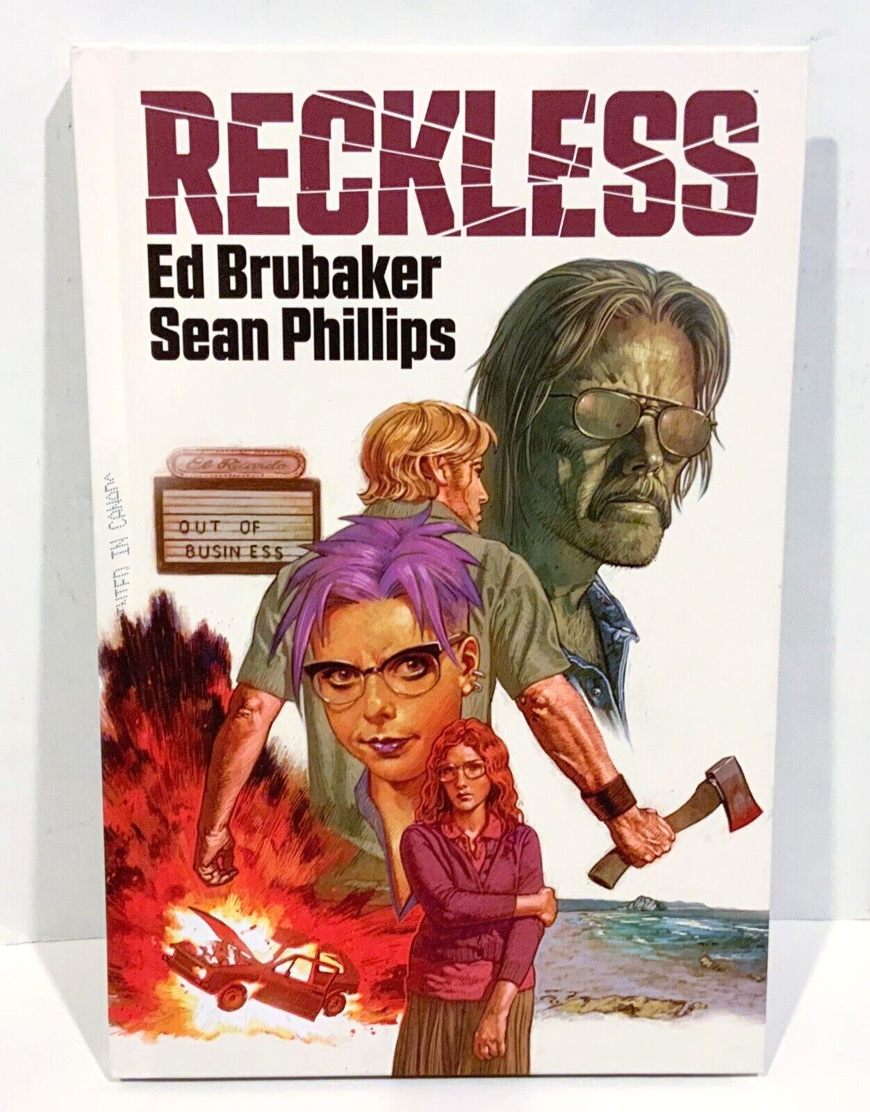 RECKLESS Vol. 1 Hardcover Graphic Novel BRUBAKER Phillips IMAGE HC