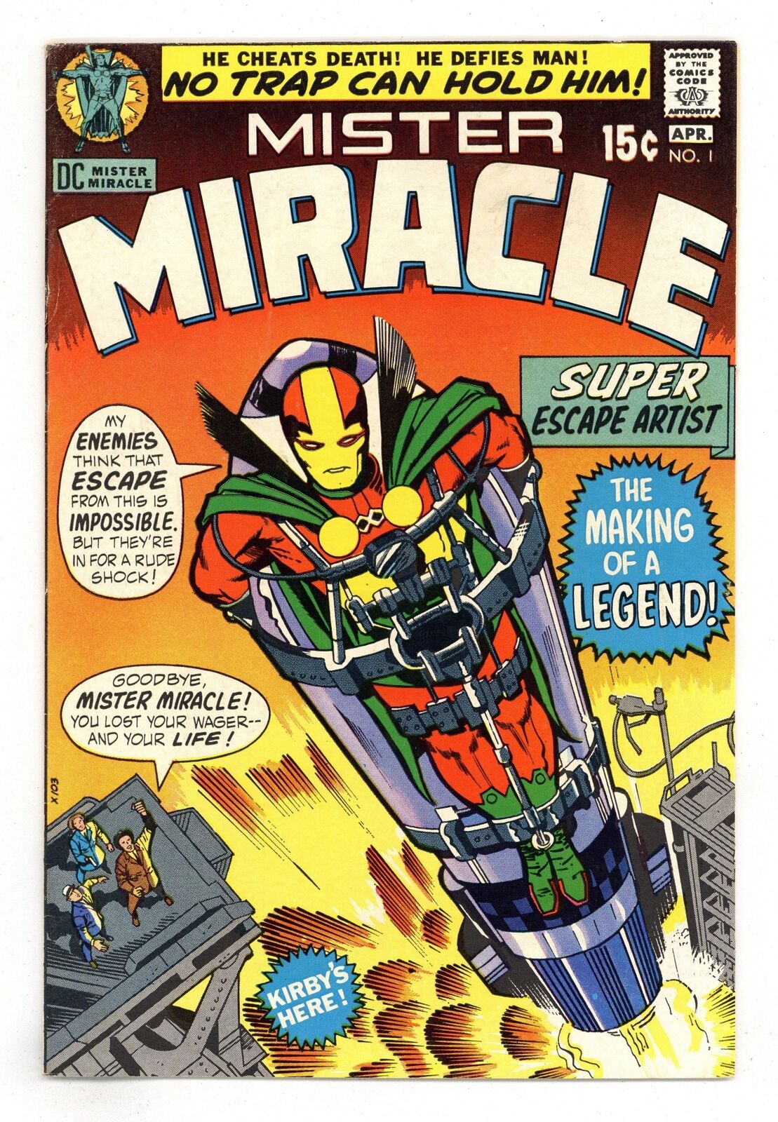Mister Miracle #1 FN 6.0 1971 1st app. Mr. Miracle