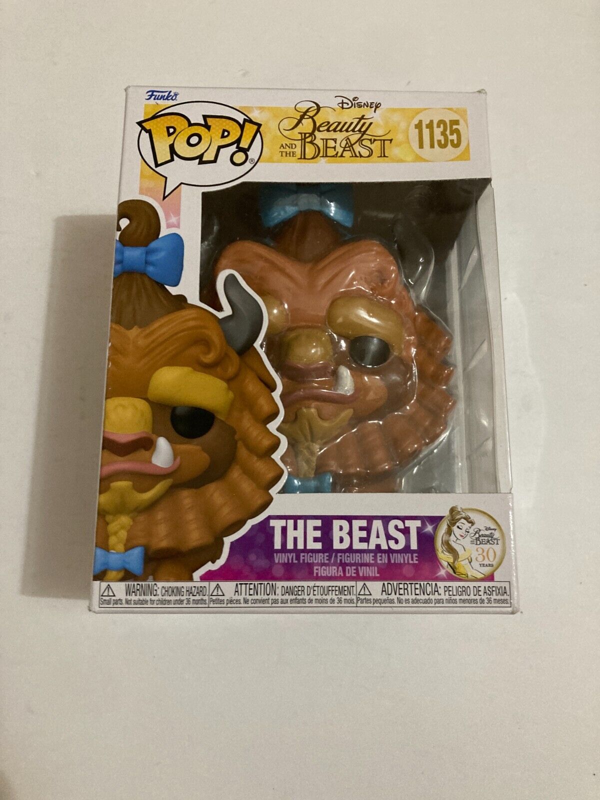 Funko Pop Disney #1135 The Beast *Damaged*