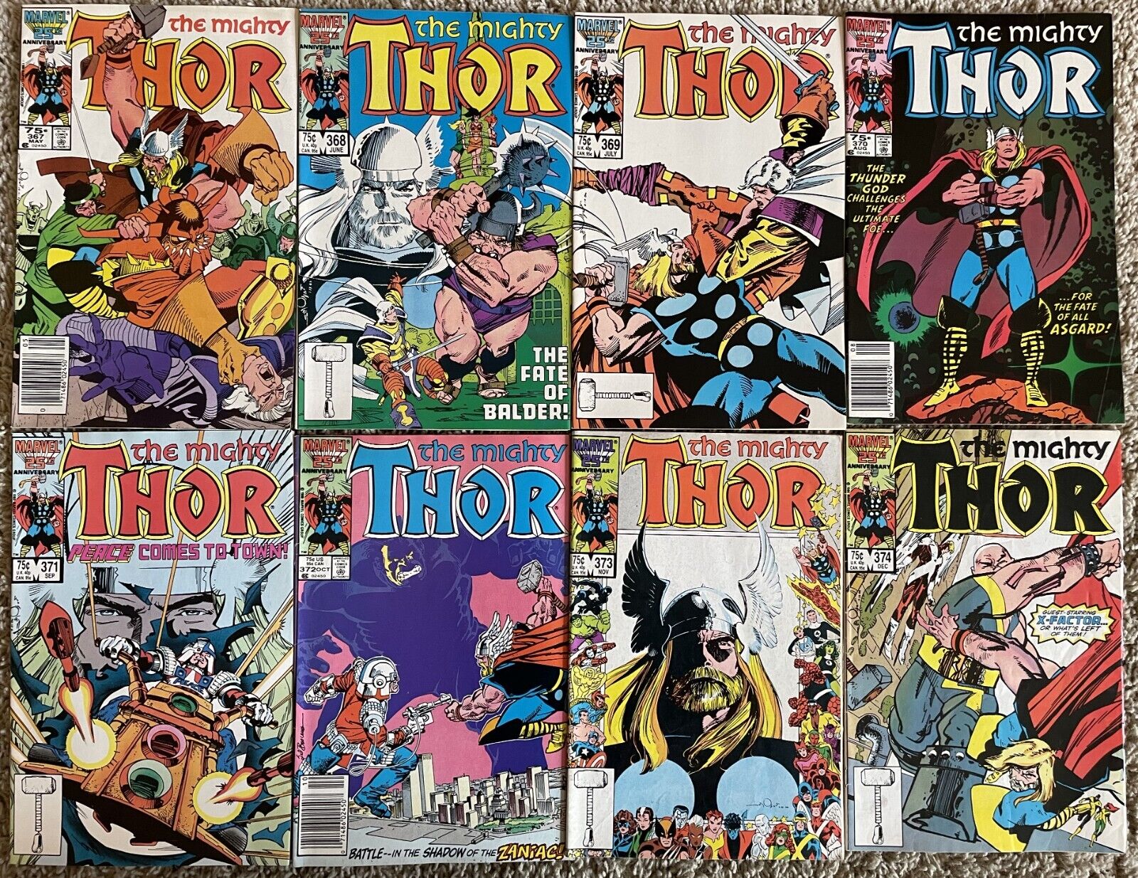 Mighty Thor Lot #17 Marvel comic  series from the 1970s