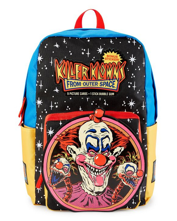 KILLER KLOWNS FROM OUTER SPACE STEVEN RHODES BACKPACK SOLD OUT BRAND NEW
