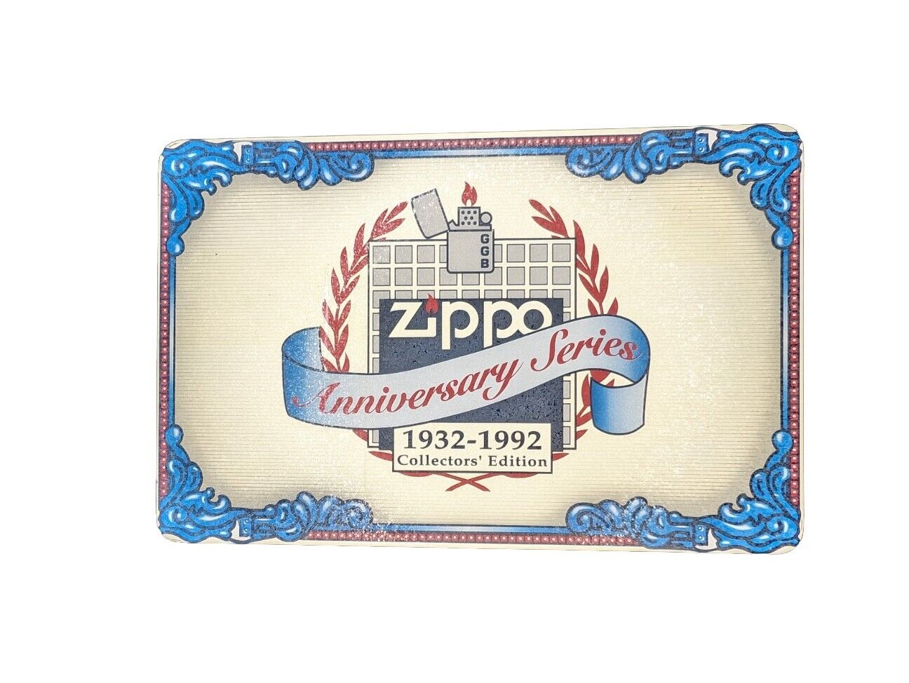 Zippo 6 Pack - Like New Unfired 60th Anniversary  1932-1992 Collectors Edition 