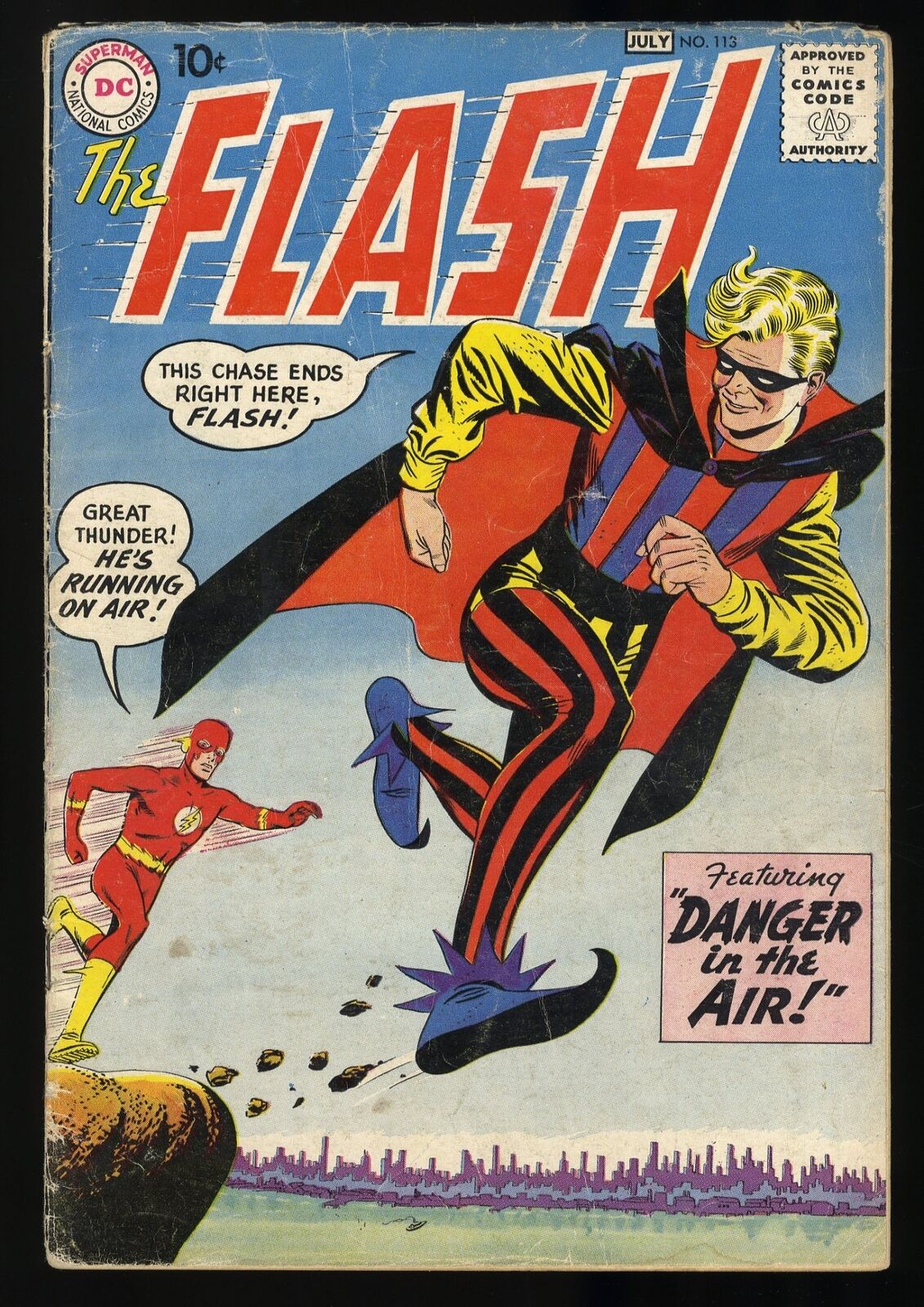 Flash #113 GD/VG 3.0 See Description (Qualified) DC Comics 1960