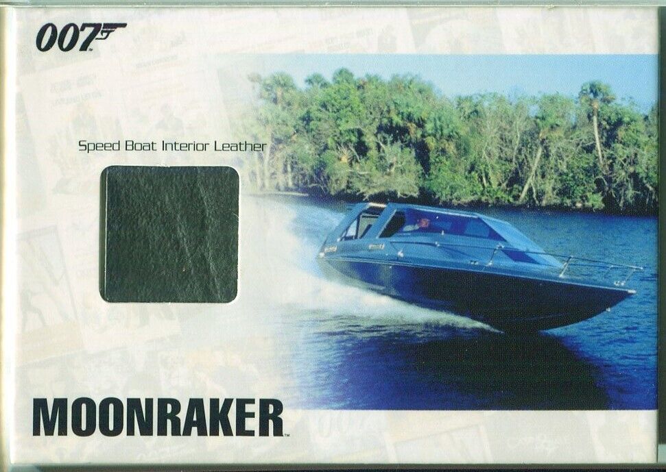 2009James Bond Heroes and Villains Speed Boat Interior Leather MOONRAKER 671/777